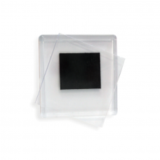 Магнит акриловый, квадрат 65*65 мм., прозрачный (упаковка 25 штук)