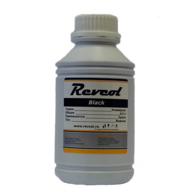 Чернила универсальные "Revcol" для принтеров Epson - 500мл (Black) водные