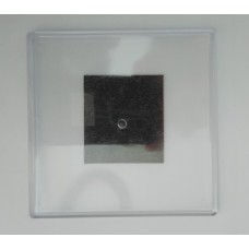 Магнит акриловый, прямоугольник 100х100, прозрачный (упаковка 25 штук)