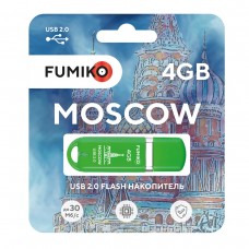 Флешка FUMIKO MOSCOW 4GB зеленая USB 2.0