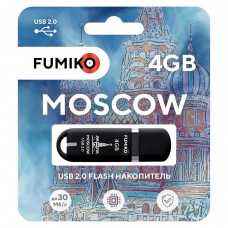 Флешка FUMIKO MOSCOW 4GB черная USB 2.0