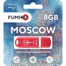 Флешка FUMIKO MOSCOW 8GB красная USB 2.0