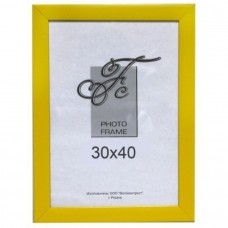 Фоторамка Фотоконтраст пластиковая 1027 30*40 желтая